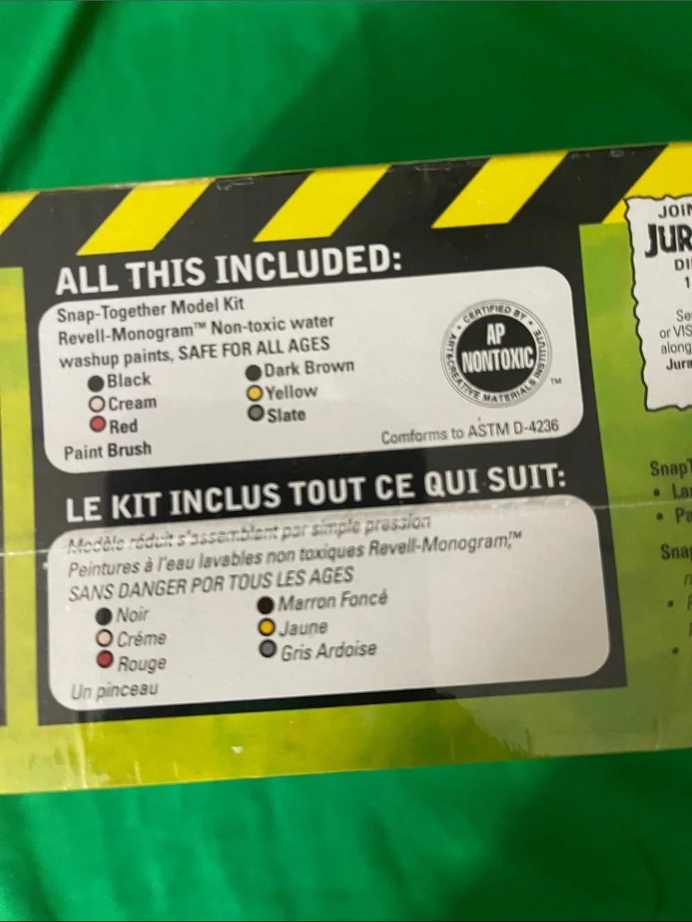 Jurassic Park official snaptite